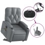 Electric lift massage chair in gray synthetic leather by , Armchairs - Ref: Foro24-3204796, Price: 320,99 €, Discount: %