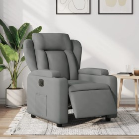 Sillón reclinable eléctrico de tela gris oscuro de , Sillones - Ref: Foro24-3204459, Precio: 307,85 €, Descuento: %