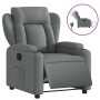 Dark gray fabric electric recliner. by , Armchairs - Ref: Foro24-3204459, Price: 262,00 €, Discount: %