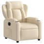 Cream fabric electric recliner chair by , Armchairs - Ref: Foro24-3204467, Price: 262,00 €, Discount: %