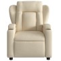 Cream fabric electric recliner chair by , Armchairs - Ref: Foro24-3204467, Price: 262,00 €, Discount: %