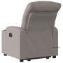 Sillón reclinable de masaje elevable tela gris taupé de , Sillones - Ref: Foro24-3206661, Precio: 379,99 €, Descuento: %