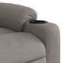 Sillón reclinable de masaje elevable tela gris taupé de , Sillones - Ref: Foro24-3206661, Precio: 379,99 €, Descuento: %