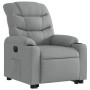 Sillón eléctrico reclinable elevable de tela gris claro de , Sillones - Ref: Foro24-3206663, Precio: 314,19 €, Descuento: %