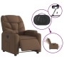 Brown Fabric Electric Recliner by , Armchairs - Ref: Foro24-3204576, Price: 256,37 €, Discount: %