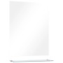 Wall mirror with tempered glass shelf 50x60 cm by vidaXL, Mirrors - Ref: Foro24-249441, Price: 41,10 €, Discount: %