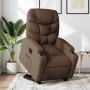 Brown Fabric Electric Liftable Recliner Chair by , Armchairs - Ref: Foro24-3204624, Price: 316,77 €, Discount: %