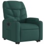 Sillón eléctrico reclinable elevable de tela verde oscuro de , Sillones - Ref: Foro24-3204626, Precio: 316,77 €, Descuento: %