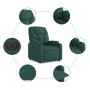 Sillón eléctrico reclinable elevable de tela verde oscuro de , Sillones - Ref: Foro24-3204626, Precio: 316,77 €, Descuento: %