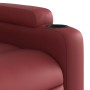 Sillón de masaje elevable eléctrico cuero artificial rojo tinto de , Sillones - Ref: Foro24-3204569, Precio: 345,82 €, Descue...