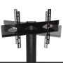 Corner TV stand with 3 levels for 32-70 inch TVs in black color. by , TV Furniture - Ref: Foro24-358178, Price: 152,28 €, Dis...