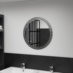 Tempered glass wall mirror 60 cm by vidaXL, Mirrors - Ref: Foro24-249449, Price: 55,41 €, Discount: %