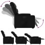 Sillón reclinable elevable cuero artificial negro de , Sillones - Ref: Foro24-3204658, Precio: 295,30 €, Descuento: %