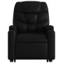 Sillón reclinable elevable cuero artificial negro de , Sillones - Ref: Foro24-3204658, Precio: 295,30 €, Descuento: %