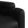 Sillón reclinable elevable cuero artificial negro de , Sillones - Ref: Foro24-3204658, Precio: 295,30 €, Descuento: %