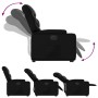 Sillón reclinable y elevable eléctrico cuero sintético negro de , Sillones - Ref: Foro24-3204672, Precio: 335,84 €, Descuento: %