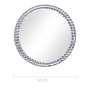 Tempered glass wall mirror 60 cm by vidaXL, Mirrors - Ref: Foro24-249449, Price: 55,41 €, Discount: %