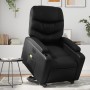 Sillón de masaje elevable eléctrico cuero sintético negro de , Sillones - Ref: Foro24-3204679, Precio: 336,99 €, Descuento: %