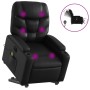 Electric lift massage chair in black synthetic leather by , Armchairs - Ref: Foro24-3204679, Price: 350,46 €, Discount: %