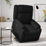 Electric black synthetic leather reclining and lifting armchair by , Armchairs - Ref: Foro24-3205164, Price: 326,99 €, Discou...