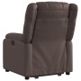 Brown synthetic leather electric reclining lift chair by , Armchairs - Ref: Foro24-3205166, Price: 314,91 €, Discount: %