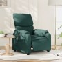 Sillón reclinable eléctrico tela verde oscuro de , Sillones - Ref: Foro24-3204806, Precio: 262,99 €, Descuento: %