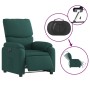 Sillón reclinable eléctrico tela verde oscuro de , Sillones - Ref: Foro24-3204806, Precio: 262,99 €, Descuento: %