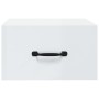 Wall-mounted bedside tables 2 units glossy white 35x35x20 cm by vidaXL, Nightstands - Ref: Foro24-812865, Price: 35,99 €, Dis...