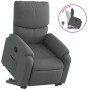 Sillón reclinable elevable de tela gris oscuro de , Sillones - Ref: Foro24-3204825, Precio: 280,24 €, Descuento: %