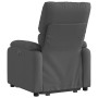 Sillón reclinable elevable de tela gris oscuro de , Sillones - Ref: Foro24-3204825, Precio: 280,24 €, Descuento: %