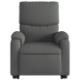 Sillón reclinable elevable de tela gris oscuro de , Sillones - Ref: Foro24-3204825, Precio: 280,24 €, Descuento: %