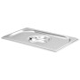 Gastronorm tray lids 1/4 stainless steel 4 units by vidaXL, Bucket lids for steam tables - Ref: Foro24-50905, Price: 22,22 €,...