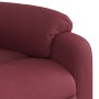 Sillón reclinable elevable tela rojo tinto de , Sillones - Ref: Foro24-3204827, Precio: 372,99 €, Descuento: %