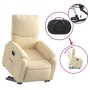 Cream-colored fabric reclining and lift chair by , Armchairs - Ref: Foro24-3204833, Price: 277,78 €, Discount: %