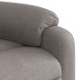 Reclining massage chair with lift in gray taupe fabric by , Armchairs - Ref: Foro24-3204844, Price: 305,42 €, Discount: %