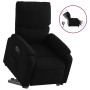 Electric reclining and lift fabric armchair in black. by , Armchairs - Ref: Foro24-3204850, Price: 313,41 €, Discount: %