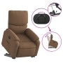 Electric reclining and lift fabric armchair in brown. by , Armchairs - Ref: Foro24-3204852, Price: 305,83 €, Discount: %