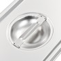 Gastronorm tray lids 1/4 stainless steel 4 units by vidaXL, Bucket lids for steam tables - Ref: Foro24-50905, Price: 22,22 €,...