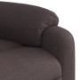 Electric reclining and lift massage armchair in dark brown fabric. by , Armchairs - Ref: Foro24-3204865, Price: 332,74 €, Dis...