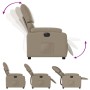 Electric reclining armchair in synthetic leather, cappuccino color. by , Armchairs - Ref: Foro24-3204878, Price: 271,92 €, Di...