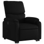 Sillón reclinable elevable cuero artificial negro de , Sillones - Ref: Foro24-3204886, Precio: 283,27 €, Descuento: %