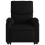 Sillón reclinable elevable cuero artificial negro de , Sillones - Ref: Foro24-3204886, Precio: 283,27 €, Descuento: %