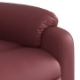 Sillón reclinable elevable cuero artificial rojo tinto de , Sillones - Ref: Foro24-3204890, Precio: 272,29 €, Descuento: %