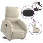 Cream Faux Leather Power Lift Recliner by , Armchairs - Ref: Foro24-3204901, Price: 332,54 €, Discount: %