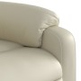 Cream Faux Leather Power Lift Recliner by , Armchairs - Ref: Foro24-3204901, Price: 332,54 €, Discount: %