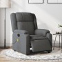 Dark gray electric massage recliner chair by , Armchairs - Ref: Foro24-3205191, Price: 283,94 €, Discount: %