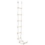 Strickleiter für Kinder aus Holz 290 cm von vidaXL, Kletterseil - Ref: Foro24-91803, Preis: 28,50 €, Rabatt: %