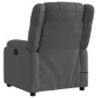 Sillón reclinable de masaje eléctrico tela gris oscuro de , Sillones - Ref: Foro24-3205191, Precio: 283,94 €, Descuento: %