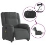 Dark gray electric massage recliner chair by , Armchairs - Ref: Foro24-3205191, Price: 283,94 €, Discount: %