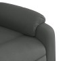 Sillón reclinable de masaje eléctrico tela gris oscuro de , Sillones - Ref: Foro24-3205191, Precio: 283,94 €, Descuento: %